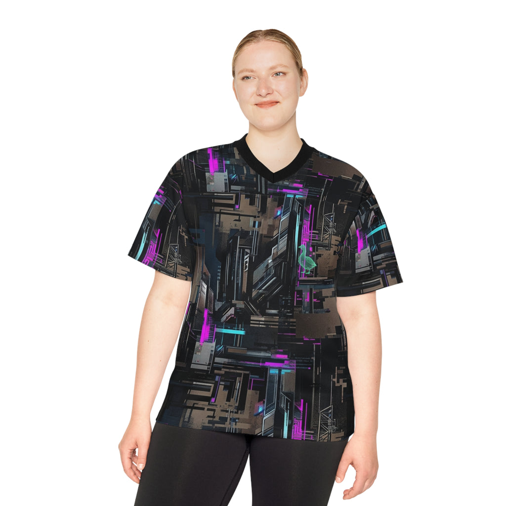 CBG Studio | REMIX [Digital Requiem x Industrial Overload 2] Football Jersey | SPECIMEN: 69f586256a9859df400e504a