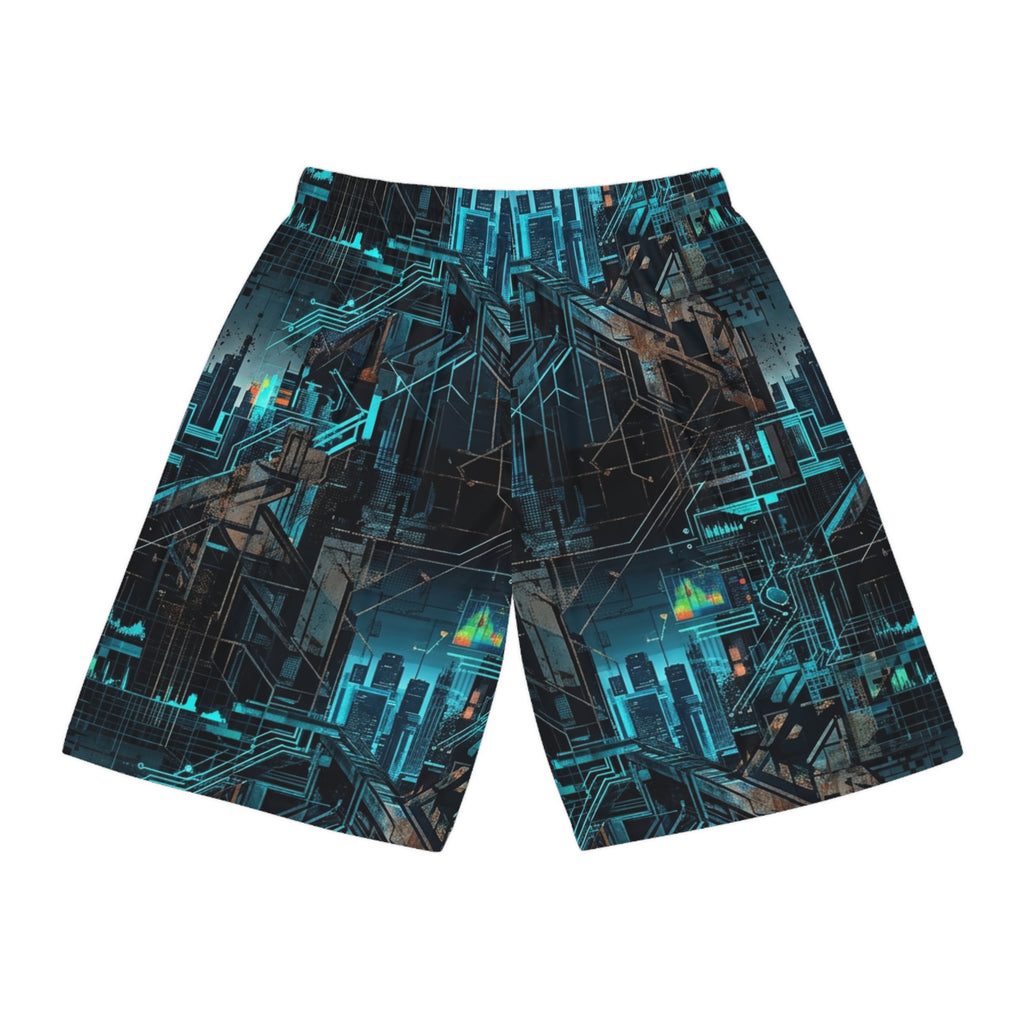CBG Studio | REMIX [Fracture Core x Fractured Signal] Basketball Shorts | SPECIMEN: 69fb57e90e40ef346e024256