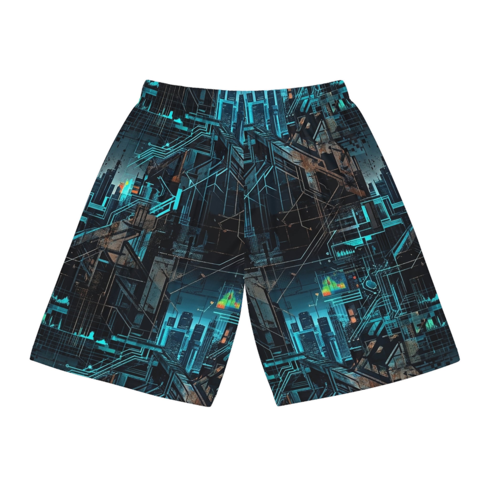 CBG Studio | REMIX [Fracture Core x Fractured Signal] Basketball Shorts | SPECIMEN: 69fb57e90e40ef346e024256
