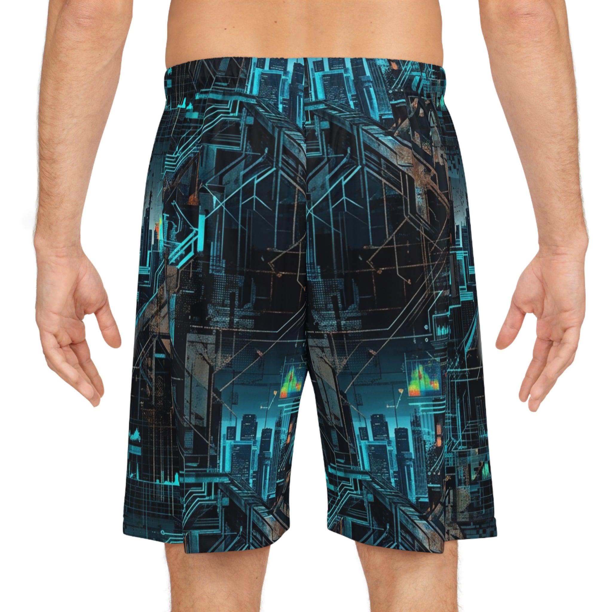 CBG Studio | REMIX [Fracture Core x Fractured Signal] Basketball Shorts | SPECIMEN: 69fb57e90e40ef346e024256