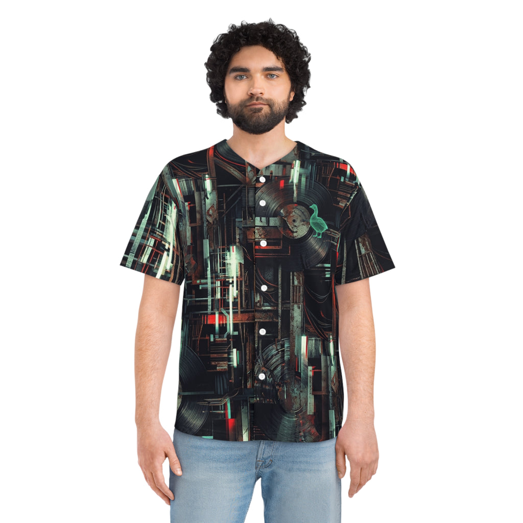 CBG Studio | Digital Decay Aesthetics Baseball Jersey | SPECIMEN: 69f329502ef2b087e00c74bd