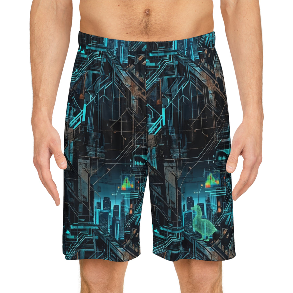 CBG Studio | REMIX [Fracture Core x Fractured Signal] Basketball Shorts | SPECIMEN: 69fb57e90e40ef346e024256