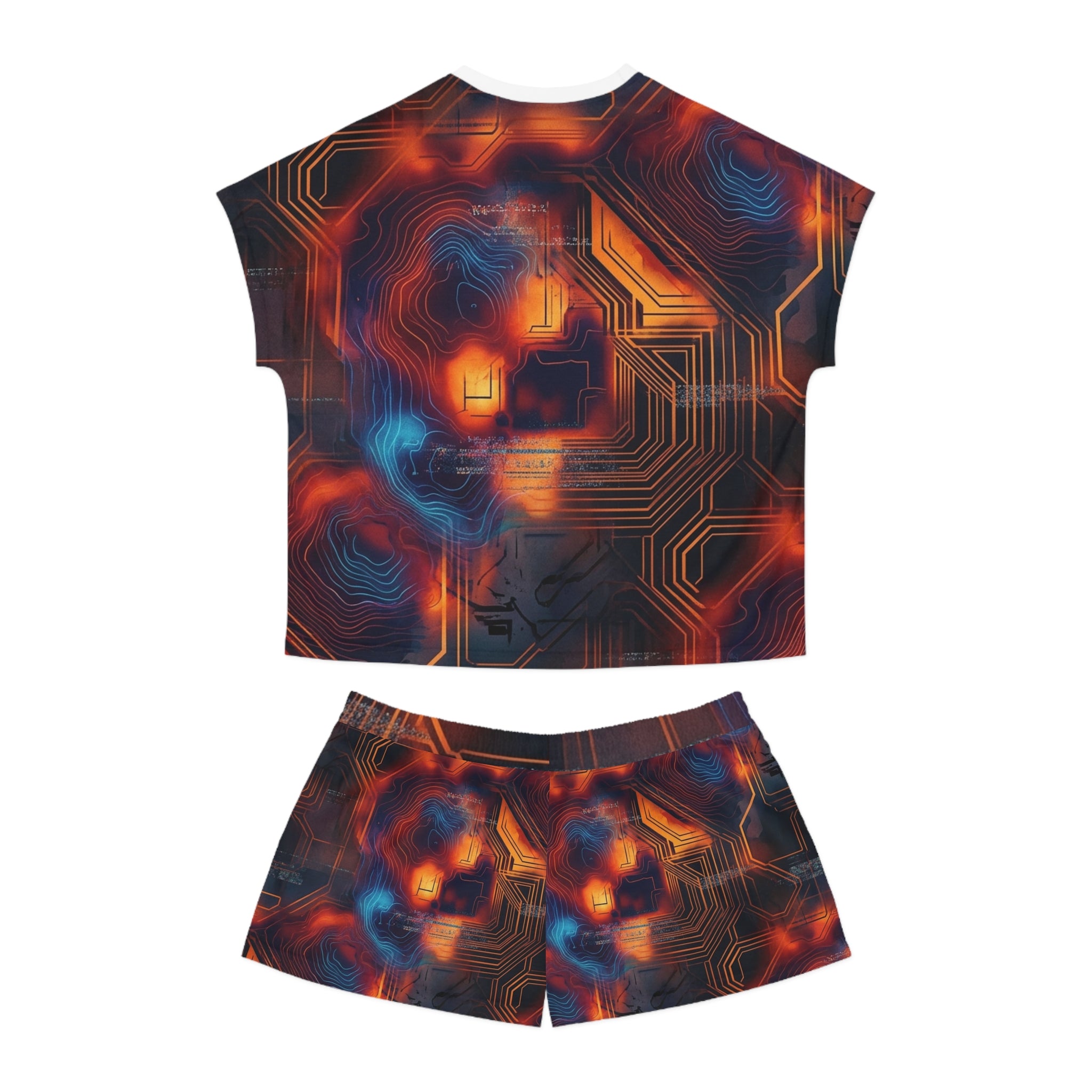 CBG Studio | REMIX [Thermal Breach x Glitchborn Core] Short Pajama Set | SPECIMEN: 69f34507393f80e7740eab79
