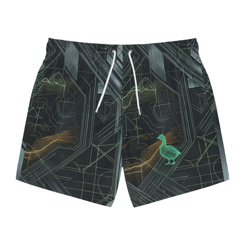 CBG Studio | REMIX [Datum Ascent x Electroloom] Swim Trunks | SPECIMEN: 69f9f842b8fafe8f9a0afee3
