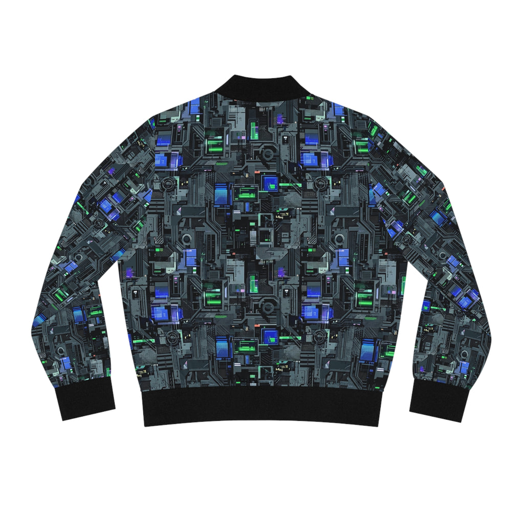 CBG Studio | Machine Protocol Aesthetics Bomber Jacket | SPECIMEN: 69f19f1a1b06c60a1d0c3b0b