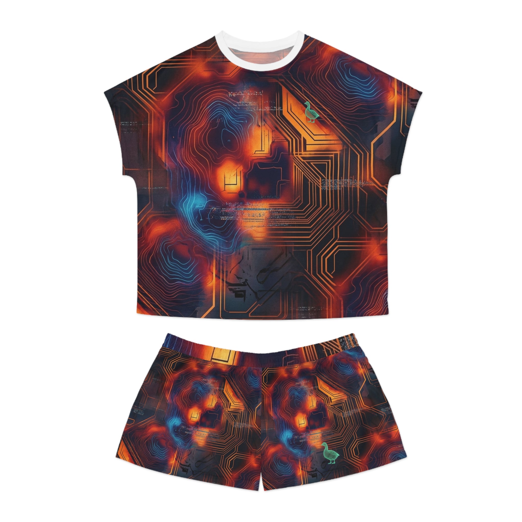CBG Studio | REMIX [Thermal Breach x Glitchborn Core] Short Pajama Set | SPECIMEN: 69f34507393f80e7740eab79