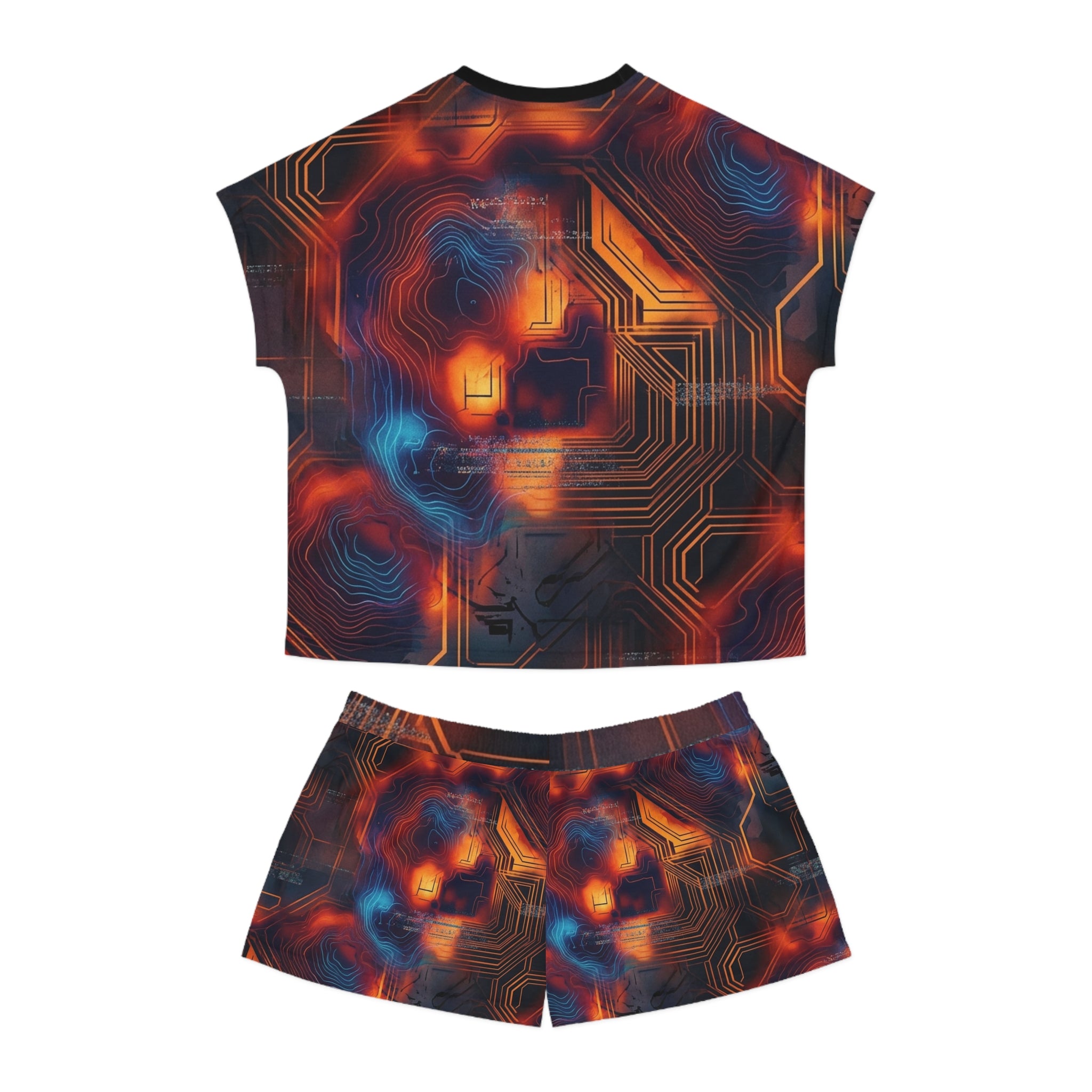 CBG Studio | REMIX [Thermal Breach x Glitchborn Core] Short Pajama Set | SPECIMEN: 69f34507393f80e7740eab79