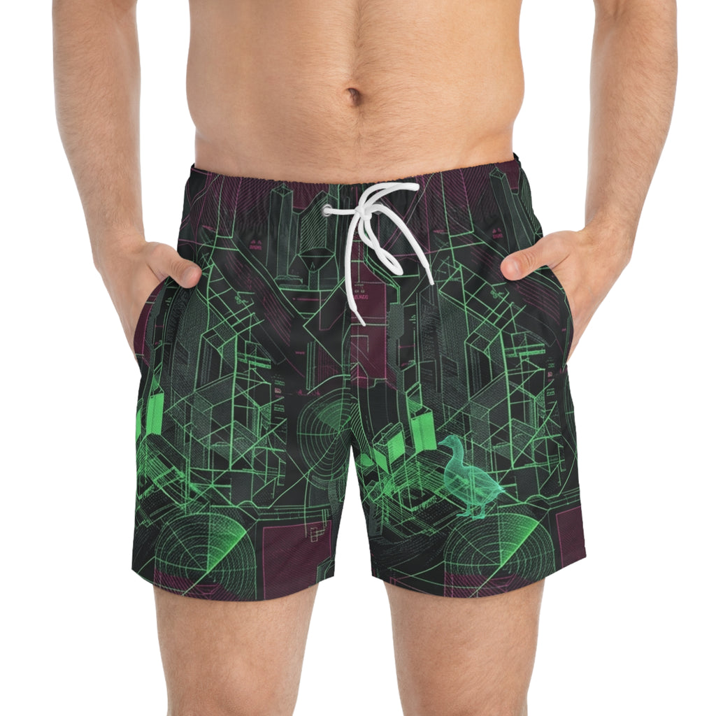 CBG Studio | Datum Ascent Aesthetics Swim Trunks | SPECIMEN: 69e759d6ce56f5f93c0333e5