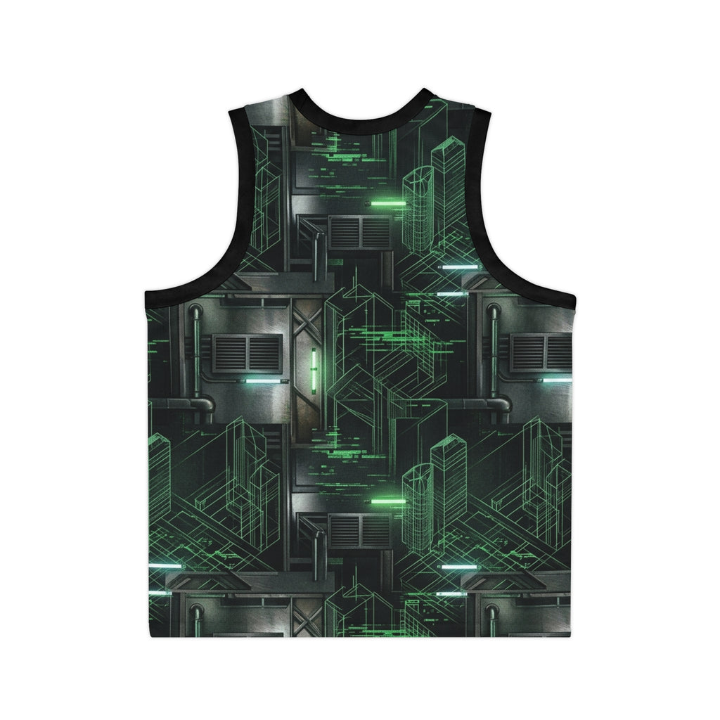 CBG Studio | REMIX [Ghost Wire x Quantum Rift] Basketball Jersey | SPECIMEN: 69e961455e69cdd0720a811d