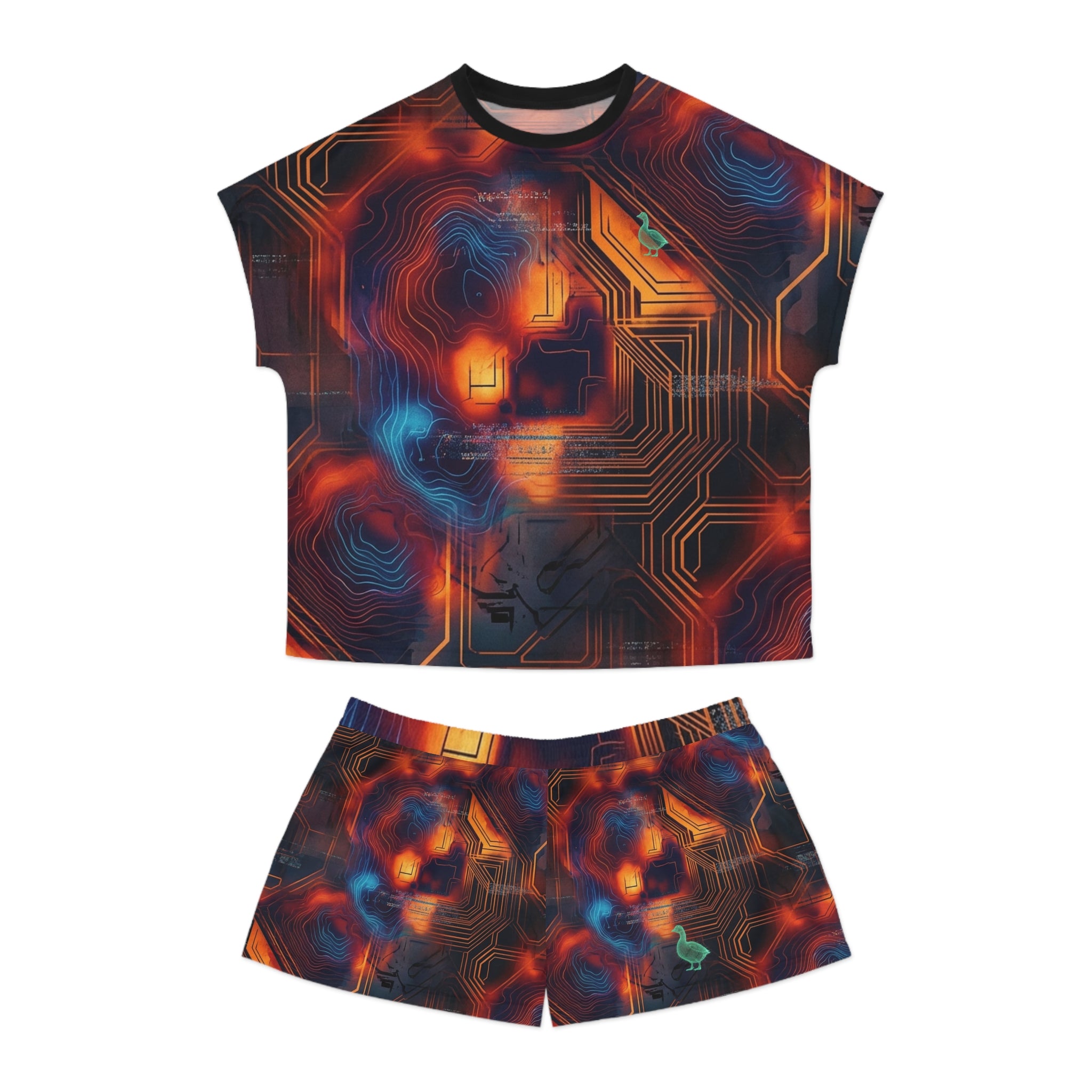 CBG Studio | REMIX [Thermal Breach x Glitchborn Core] Short Pajama Set | SPECIMEN: 69f34507393f80e7740eab79
