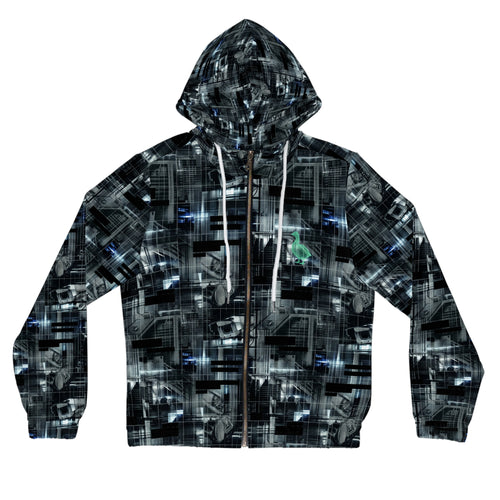 CBG Studio | REMIX [Phantom Grid x Chaya Code] Women’s Full-Zip Hoodie | SPECIMEN: 69e6b034b5ebf4d237024f94