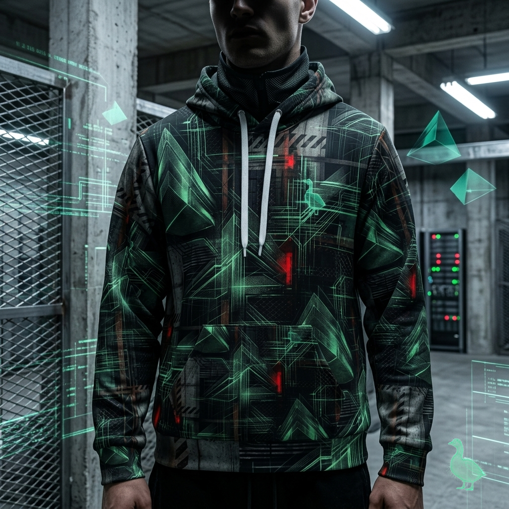 CBG Studio | REMIX [Ghost Wire x Brutalist Mesh] Hoodie | SPECIMEN: 69e7bbcea0cacb52790e2c0e