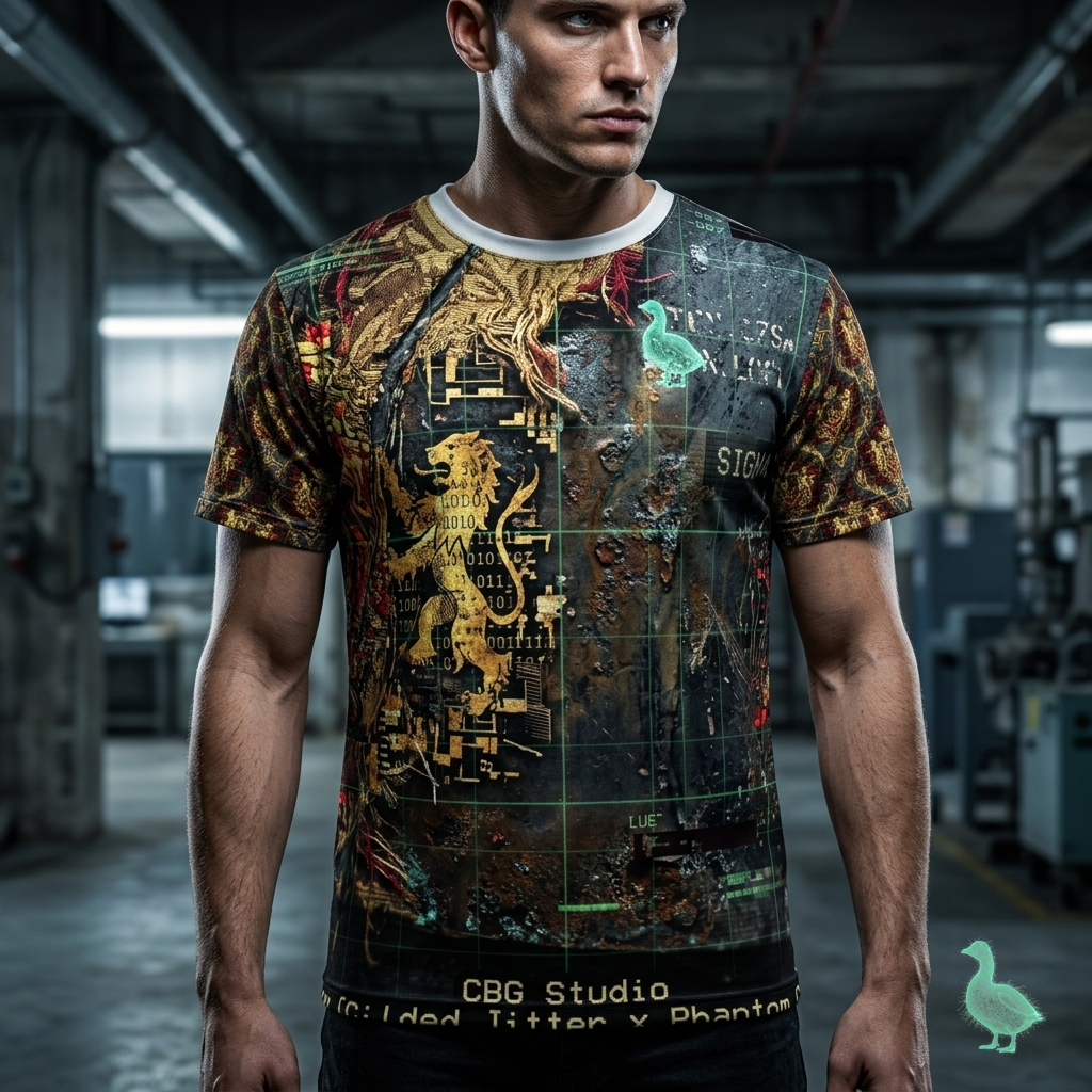 CBG Studio | REMIX [Gilded Jitter x Phantom Grid] All Over Prints | SPECIMEN: 69a632bcf6b2b07fcf0c1416