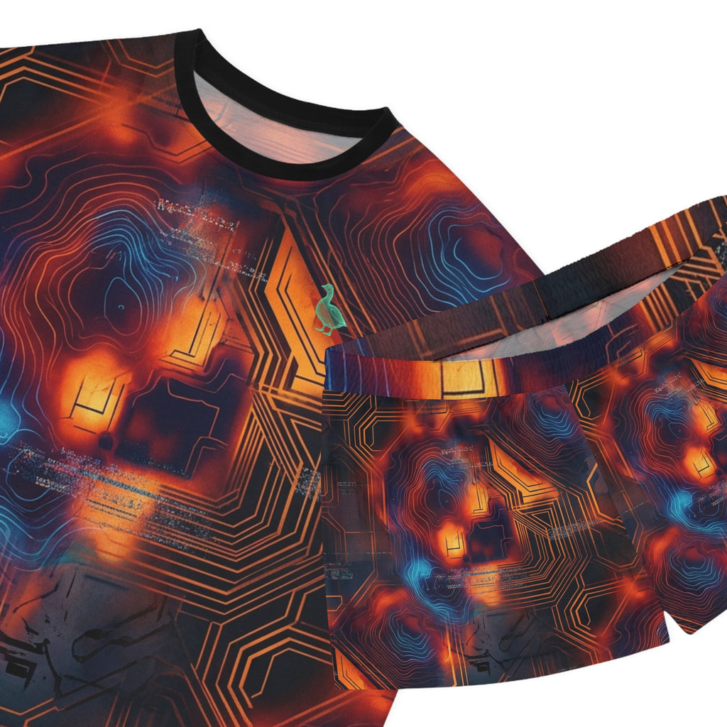 CBG Studio | REMIX [Thermal Breach x Glitchborn Core] Short Pajama Set | SPECIMEN: 69f34507393f80e7740eab79