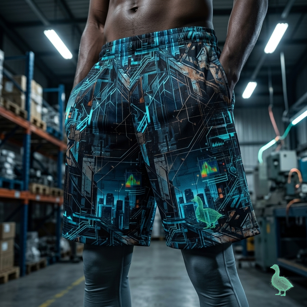 CBG Studio | REMIX [Fracture Core x Fractured Signal] Basketball Shorts | SPECIMEN: 69fb57e90e40ef346e024256